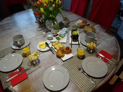 Nourriture dans le B&B/chambre d'hôtes ou à proximité