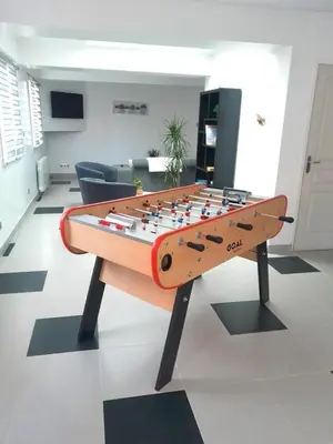 Salle de jeux dans l'établissement Le gite du bois colin