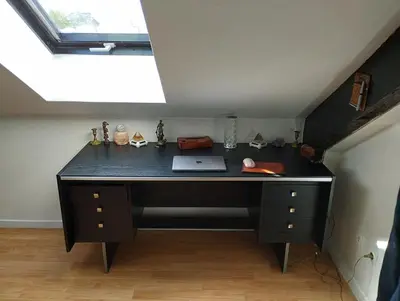 Cuisine ou kitchenette dans l'établissement Appartement dans la Résidence le Chateaux