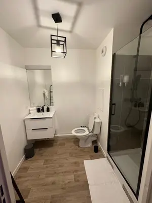 Salle de bains dans l'établissement Lescapade Paris spa