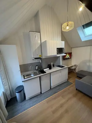 Cuisine ou kitchenette dans l'établissement Mezza Summer 3ème Étage