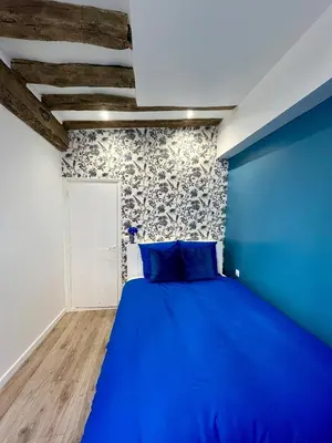 Un ou plusieurs lits dans un hébergement de l'établissement Le Bleuet de Rouen