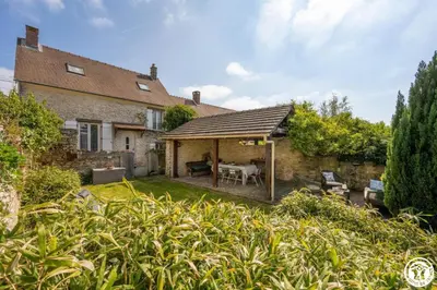 Jardin de l'établissement Gite des groux