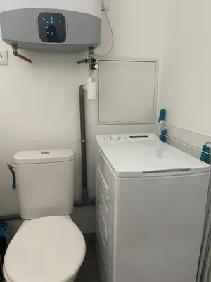Salle de bains dans l'établissement Le Quai 2 Somme