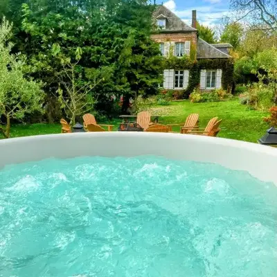 Villa des glycines et Spa nordique à 1h30 de Paris