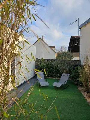 Jardin de l'établissement Le Cocon de Marine