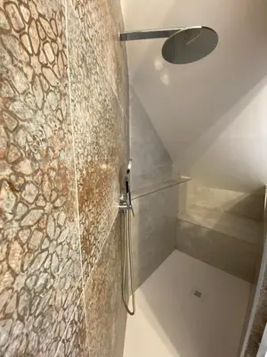 Salle de bains dans l'établissement La Tour en Seine