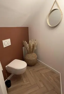 Salle de bains dans l'établissement La Tour en Seine