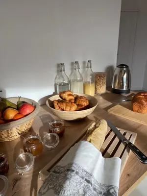 Nourriture dans le B&B/chambre d'hôtes ou à proximité