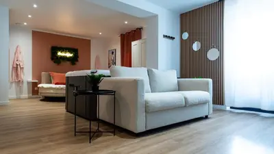 Coin salon dans l'établissement Comme chez soi - Amiens