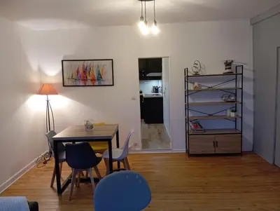 Cuisine ou kitchenette dans l'établissement Magnifique et Grand T3 au cœur de la Normandie
