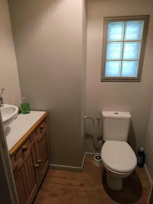 Salle de bains dans l'établissement Cozy house