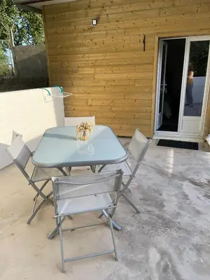 Terrasse ou espace extérieur de l'établissement Au Bon pied Bonneuil
