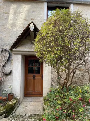 Jardin de l'établissement Charmant studio indépendant