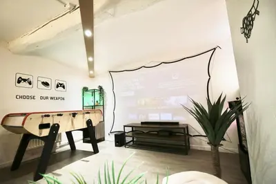 Coin salon dans l'établissement L'étoile Rouennaise