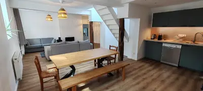Plan de l'établissement Appartement au cœur de Rouen pour 10 personnes