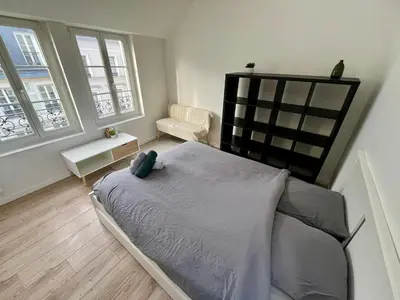 Un ou plusieurs lits dans un hébergement de l'établissement Au rythme des saisons - 364