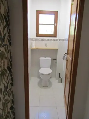 Salle de bains dans l'établissement chez Flo gite de vacances