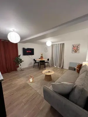 Coin salon dans l'établissement Le Presbytère secret - Centre & Gare à pied