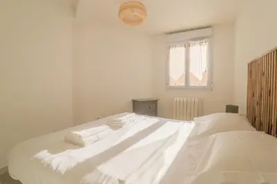 Un ou plusieurs lits dans un hébergement de l'établissement Cosy en centre ville