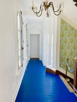 Plan de l'établissement Chambre d'hôtes Lou - Château Le Bas Bleu