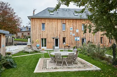 Jardin de l'établissement Gite de l'abreuvoir N 2 pour 8 personnes