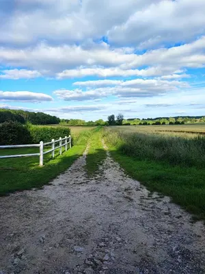 Paysage naturel près de la maison de vacances