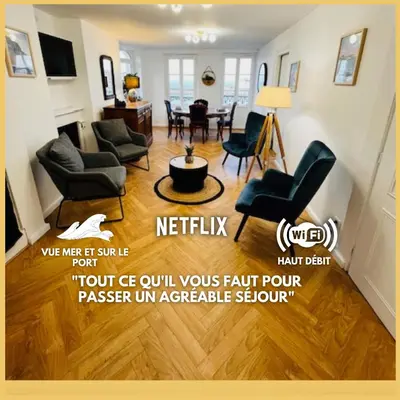 Coin salon dans l'établissement L'Embar'quai