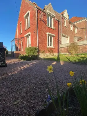Jardin de l'établissement Gîte de la Vallée de Somme