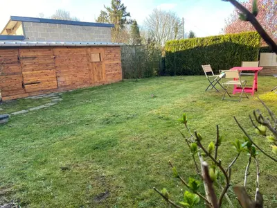 Jardin de l'établissement Gîte de la Vallée de Somme