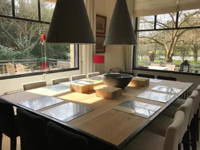 Plan de l'établissement maison week end vacances 1H Paris Ouest