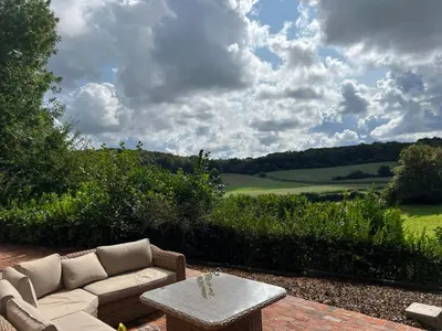 Paysage naturel près de la maison de vacances