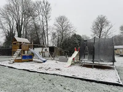 L'établissement Gîte au cœur de la nature en hiver