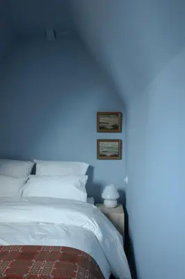 Un ou plusieurs lits dans un hébergement de l'établissement Appartement de charme dans le centre de Rouen