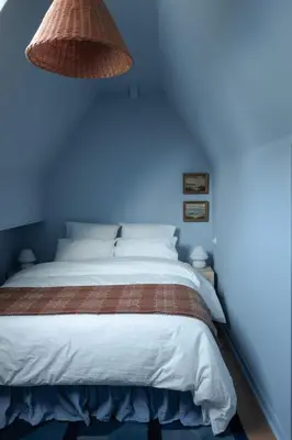 Un ou plusieurs lits dans un hébergement de l'établissement Appartement de charme dans le centre de Rouen