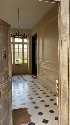 Plan de l'établissement Appartement charmant à Les Andelys - 36 m² avec jardin