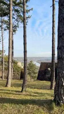 Paysage naturel près de la maison d'hôtes