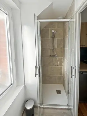 Salle de bains dans l'établissement Studio Symphonie des Mers