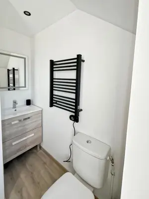 Salle de bains dans l'établissement Studio Symphonie des Mers