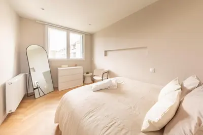 Un ou plusieurs lits dans un hébergement de l'établissement Mat&Ness Luxury