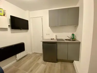 Cuisine ou kitchenette dans l'établissement Petit Cocon au Centre de Rouen - 027