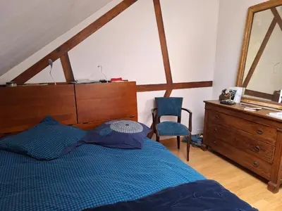 Un ou plusieurs lits dans un hébergement de l'établissement Les toits de Mantes