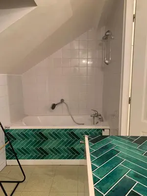 Salle de bains dans l'établissement Mantes home