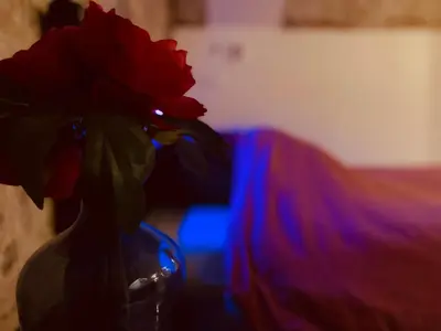 Un ou plusieurs lits dans un hébergement de l'établissement Luxe Caché Balnéo et Sauna Privés - 372