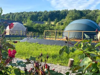 Jardin de l'établissement Dôme Bel'Etoile