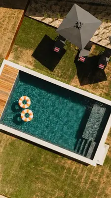 Piscine de l'établissement Le Clos des Martines, Maison d'exception ou située à proximité