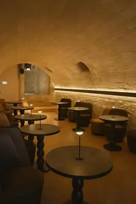 Coin salon dans l'établissement Le Clos des Martines, Maison d'exception