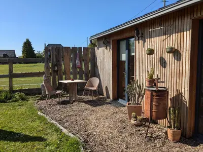 Jardin de l'établissement chambre du Saussay