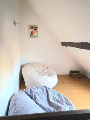 Un ou plusieurs lits dans un hébergement de l'établissement Les Bons Enfants 4