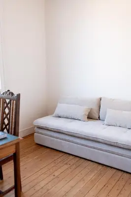 Coin salon dans l'établissement La Montpensier - maison dans le centre ville d'Eu